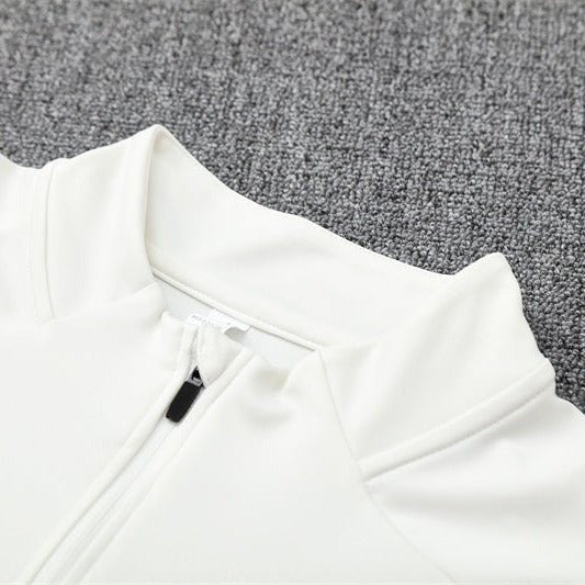 25/26 Liverpool Training White Tracksuit - Premium Quality Jersey at FootballPrestige.com