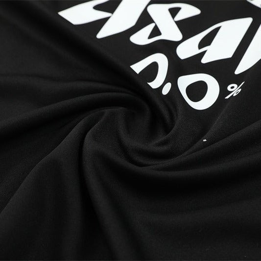 25/26 Manchester City x Asahi Black Kids Size Tracksuit - Premium Quality Jersey at FootballPrestige.com