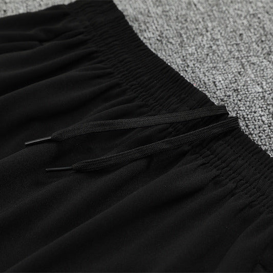 25/26 Manchester City x Asahi Black Kids Size Tracksuit - Premium Quality Jersey at FootballPrestige.com