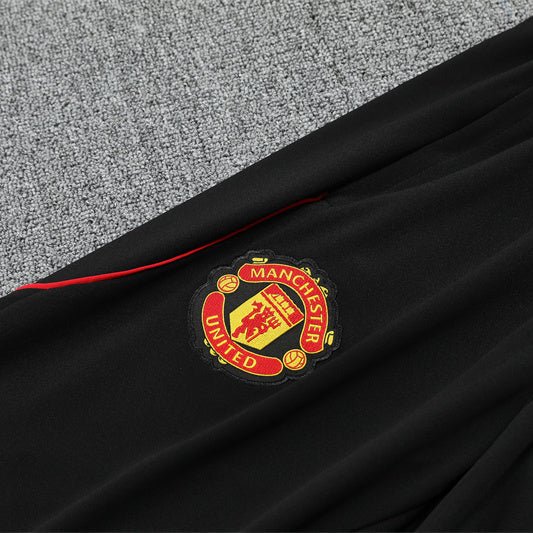 25/26 Manchester United Pre - Match Kids Size Tracksuit - Premium Quality Jersey at FootballPrestige.com