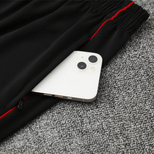 25/26 Manchester United Training Red Kids Size Tracksuit - Premium Quality Jersey at FootballPrestige.com