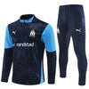25/26 Marseille Training Navy Blue Kids Size Tracksuit - Premium Quality Jersey at FootballPrestige.com