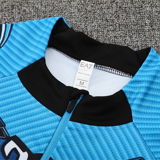 25/26 Napoli Training Blue Tracksuit - Premium Quality Jersey at FootballPrestige.com