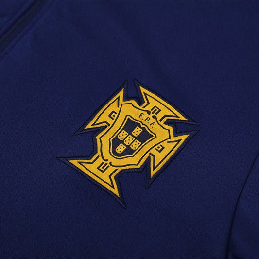 25/26 Portugal Training Blue Kids Size Tracksuit - Premium Quality Jersey at FootballPrestige.com