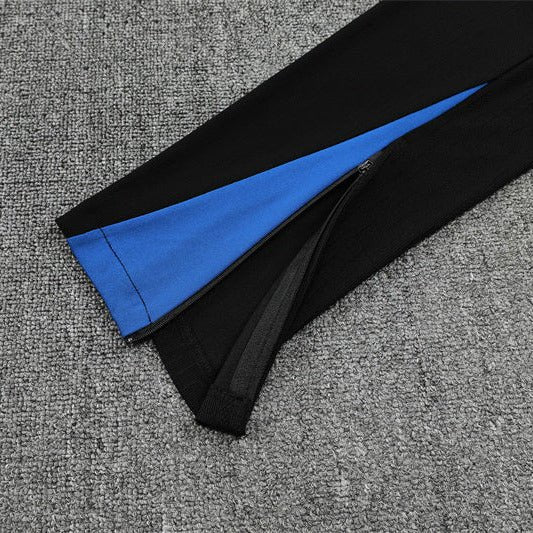 25/26 PSG Training Black Tracksuit - Premium Quality Jersey at FootballPrestige.com