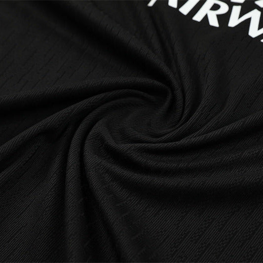 25/26 PSG Training Black Tracksuit - Premium Quality Jersey at FootballPrestige.com