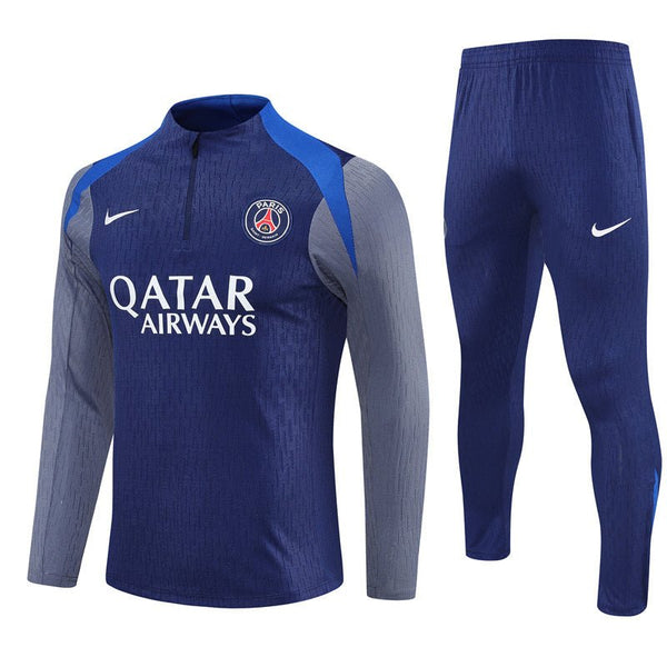 25/26 PSG Training Blue/Grey Tracksuit - 2025 Premium Quality