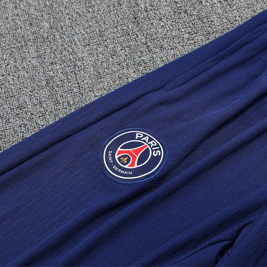 25/26 PSG Training Blue/Grey Kids Size Tracksuit - Premium Quality Jersey at FootballPrestige.com