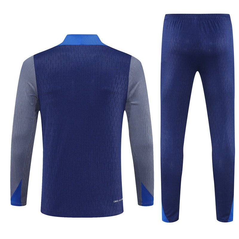25/26 PSG Training Blue/Grey Tracksuit - 2025 Premium Quality
