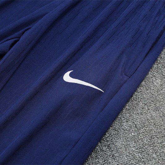 25/26 PSG Training Blue/Grey Kids Size Tracksuit - Premium Quality Jersey at FootballPrestige.com