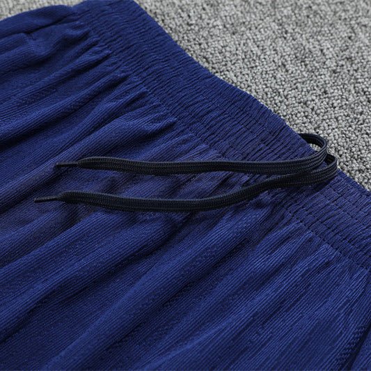 25/26 PSG Training Blue/Grey Kids Size Tracksuit - Premium Quality Jersey at FootballPrestige.com