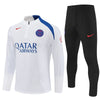 25/26 PSG Training White Kids Size Tracksuit - Premium Quality Jersey at FootballPrestige.com