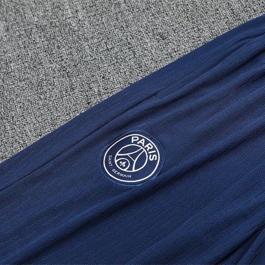 25/26 PSG x Jordan Blue Kids Size Tracksuit - Premium Quality Jersey at FootballPrestige.com