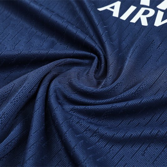 25/26 PSG x Jordan Blue Kids Size Tracksuit - Premium Quality Jersey at FootballPrestige.com
