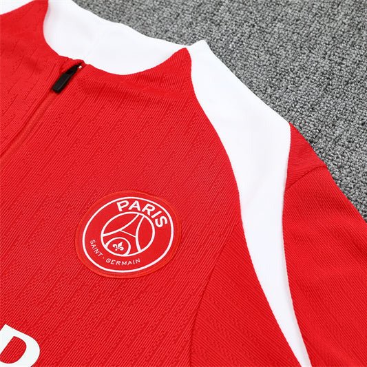 25/26 PSG x Jordan Strike Drill Red Kids Size Tracksuit - Premium Quality Jersey at FootballPrestige.com