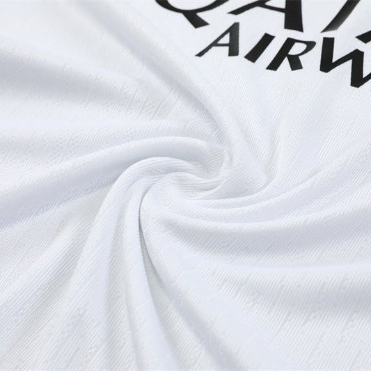 25/26 PSG x Jordan White Kids Size Tracksuit - Premium Quality Jersey at FootballPrestige.com