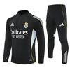 25/26 Real Madrid 1/4 Zip Training Kids Size Tracksuit - Premium Quality Jersey at FootballPrestige.com