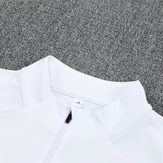 25/26 Real Madrid Home Tracksuit - Premium Quality Jersey at FootballPrestige.com