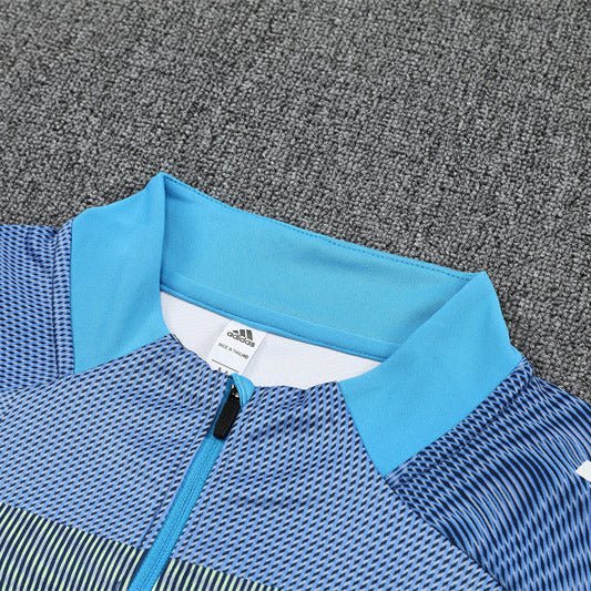 25/26 Real Madrid Pre - Match Kids Size Tracksuit - Premium Quality Jersey at FootballPrestige.com