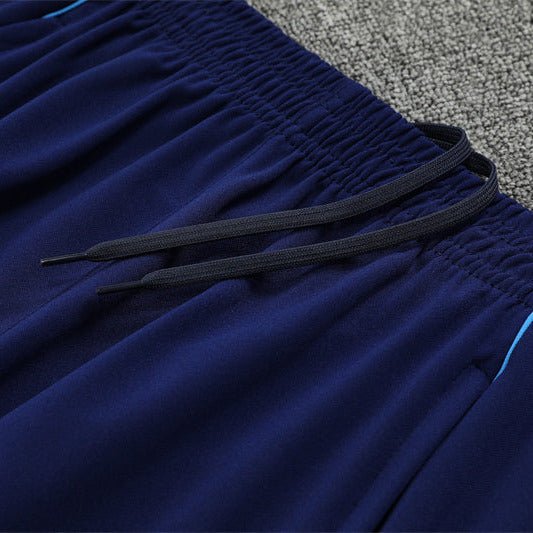 25/26 Real Madrid Training Blue Kids Size Tracksuit - Premium Quality Jersey at FootballPrestige.com