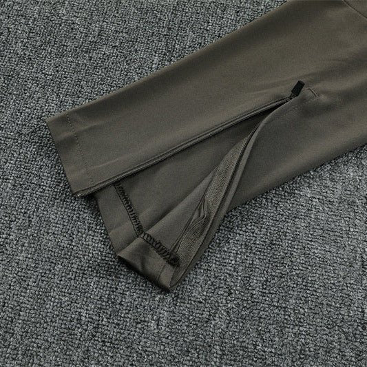 25/26 Real Madrid Training Lime Green Kids Size Tracksuit - Premium Quality Jersey at FootballPrestige.com