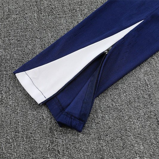 25/26 Tottenham Training Blue Kids Size Tracksuit - Premium Quality Jersey at FootballPrestige.com