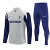 25/26 Tottenham Training Grey Kids Size Tracksuit - Premium Quality Jersey at FootballPrestige.com