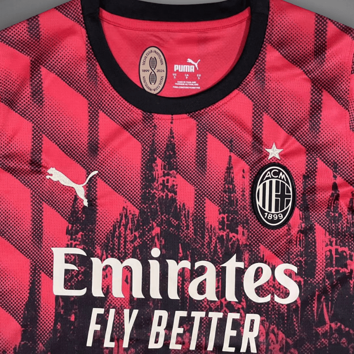 AC Milan "Cathedral" Premium Kit - Premium Quality Jersey at FootballPrestige.com