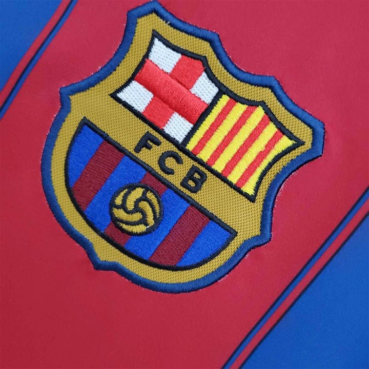 Barcelona 2003 - 2004 Retro Home Kit - Premium Quality Jersey at FootballPrestige.com