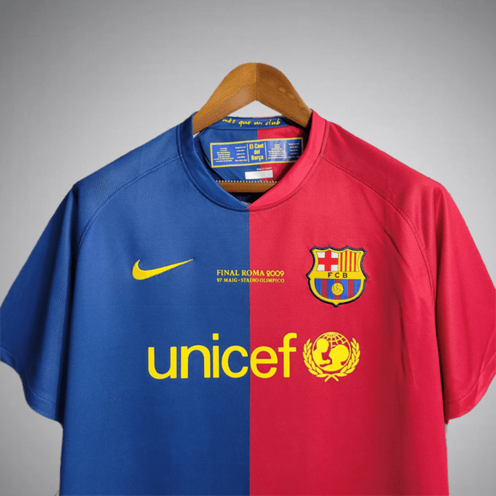 Barcelona 2009 UCL Final Kit - Premium Quality Jersey at FootballPrestige.com