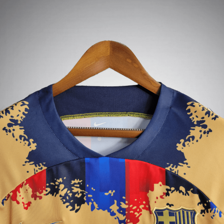 Barcelona "Catalan Pixel Fade" Special Kit - Premium Quality Jersey at FootballPrestige.com