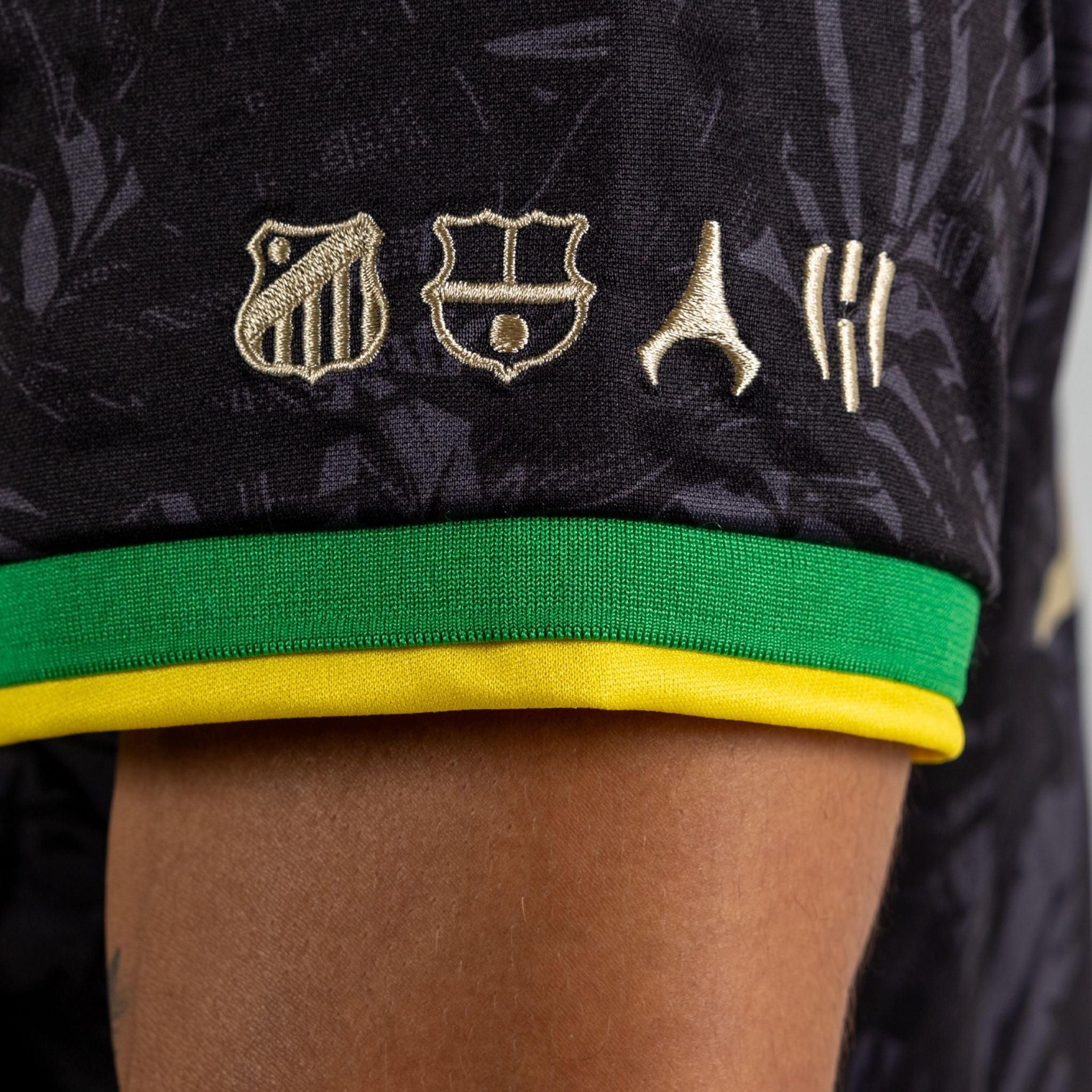 Brazil "The Prince" Premium Black Kit - Premium Quality Jersey at FootballPrestige.com