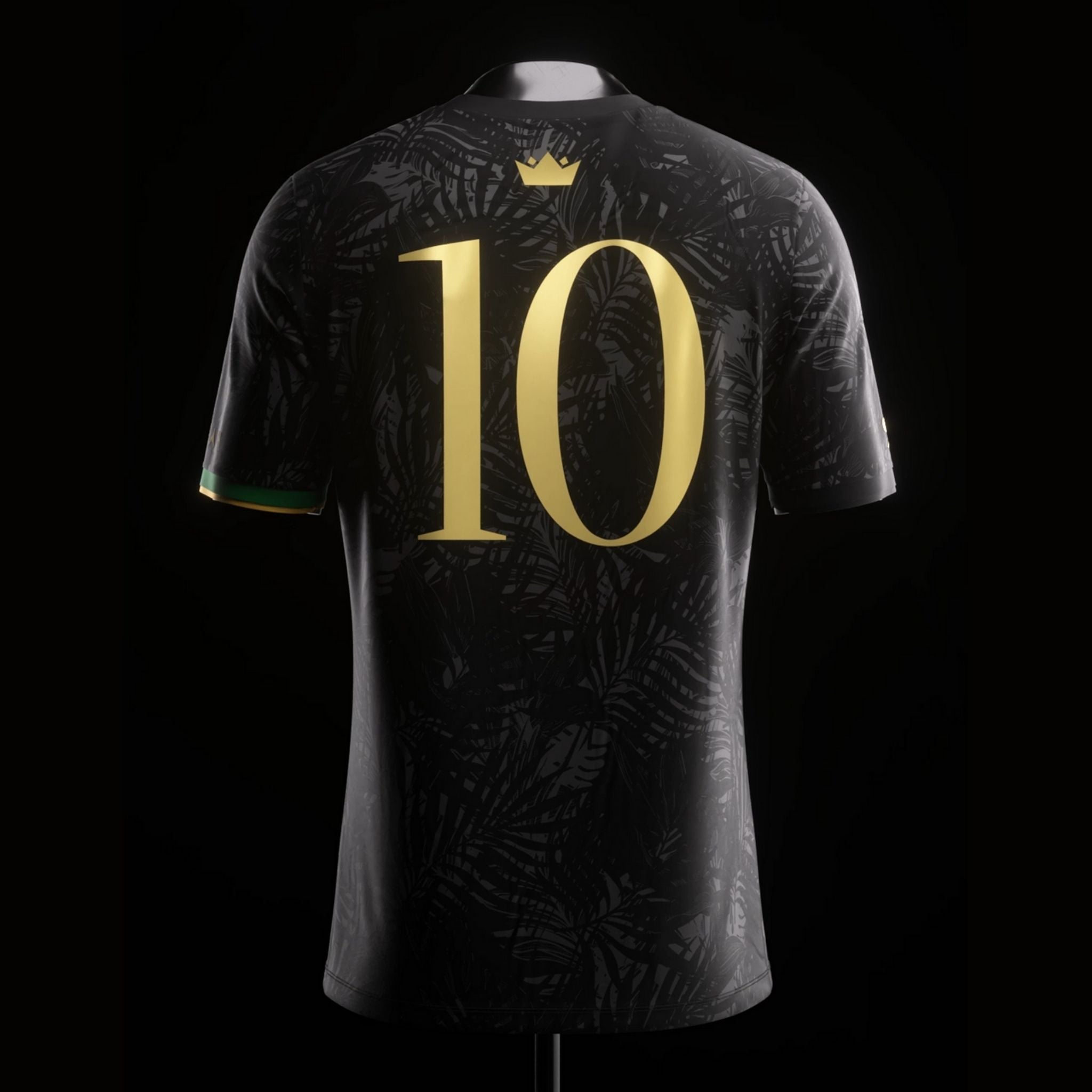 Brazil "The Prince" Premium Black Kit - Premium Quality Jersey at FootballPrestige.com