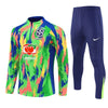 Brazil "Tropical Inferno" Premium Kids Size Tracksuit - Premium Quality Jersey at FootballPrestige.com