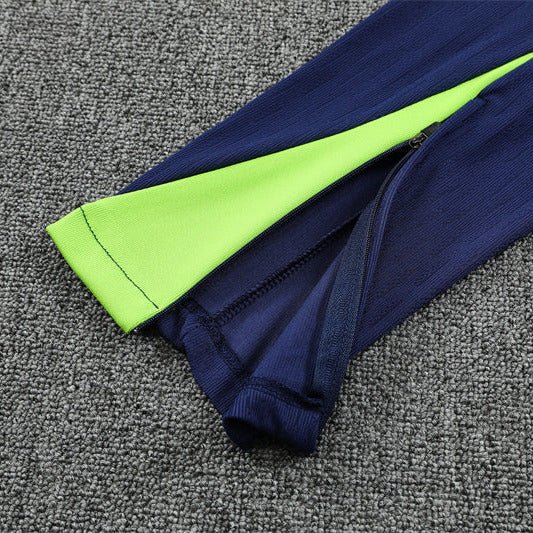 Brazil "Tropical Inferno" Premium Kids Size Tracksuit - Premium Quality Jersey at FootballPrestige.com