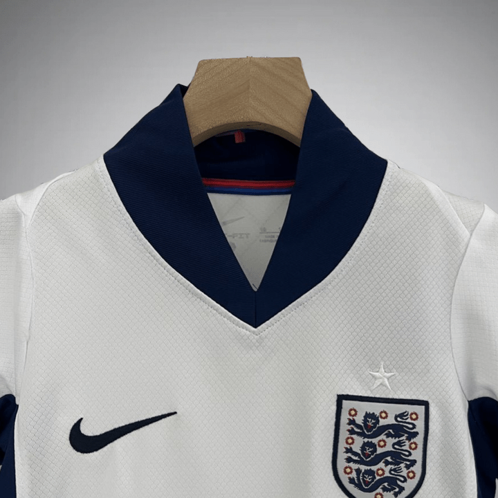 England 2024 Home Kids Size Kit - Premium Quality Jersey at FootballPrestige.com