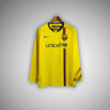 FC Barcelona 2008 - 2009 Long Sleeve Away Kit - Premium Quality Jersey at FootballPrestige.com