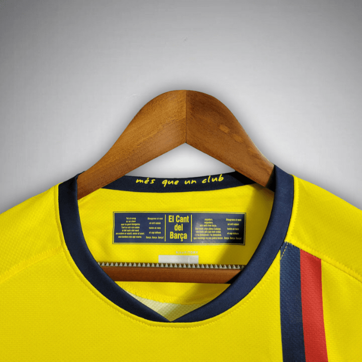 FC Barcelona 2008 - 2009 Long Sleeve Away Kit - Premium Quality Jersey at FootballPrestige.com