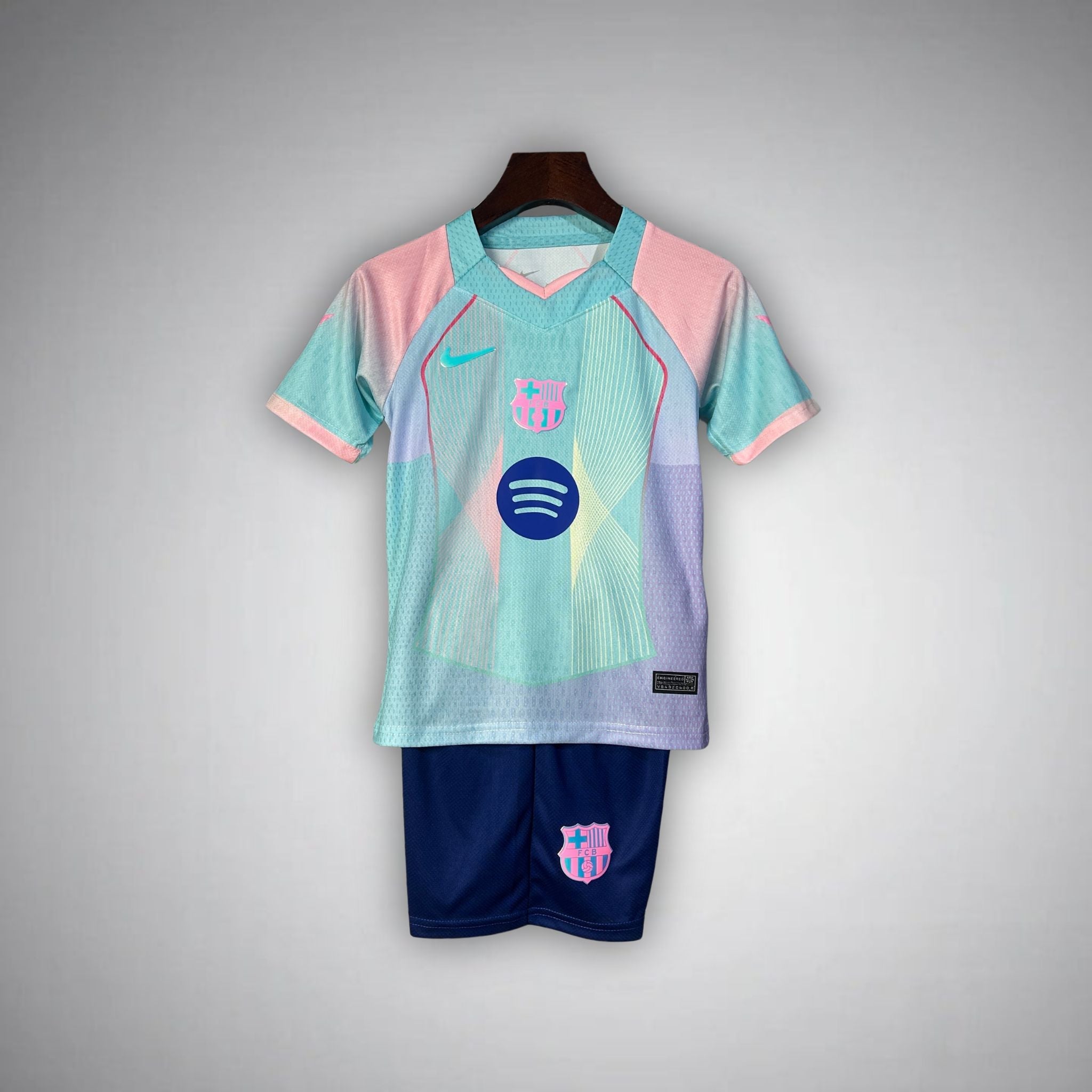 FC Barcelona "Dreamwave" Premium Kids Size Kit - Premium Quality Jersey at FootballPrestige.com