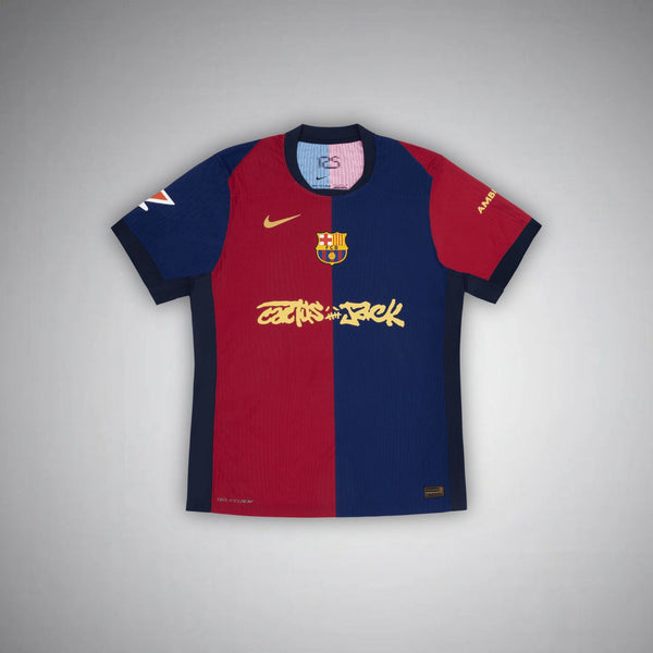 FC Barcelona Cactus Jack シャツ FC Barcelona x Cactus Jack Limited Edition Home Kit - 2025