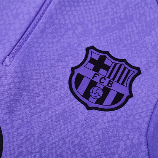 FC Barcelona x Mamba Premium Kids Size Tracksuit - Premium Quality Jersey at FootballPrestige.com