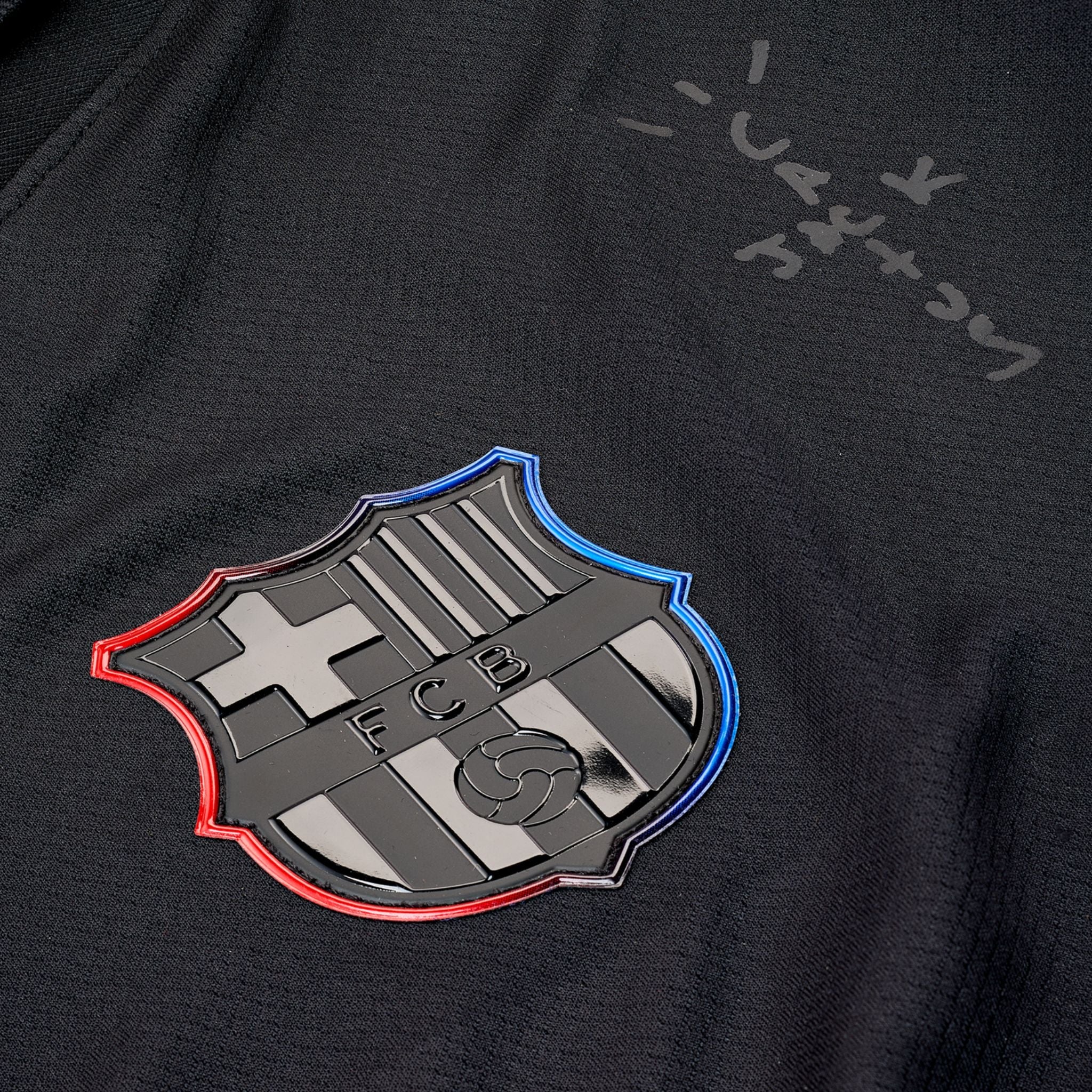 FC Barcelona x Travis Scott Limited Edition Away Kit - Premium Quality Jersey at FootballPrestige.com