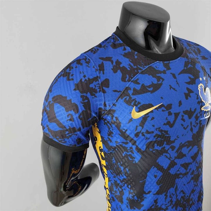 France "Bleu Nuit Éclatant" Special Kit - Premium Quality Jersey at FootballPrestige.com