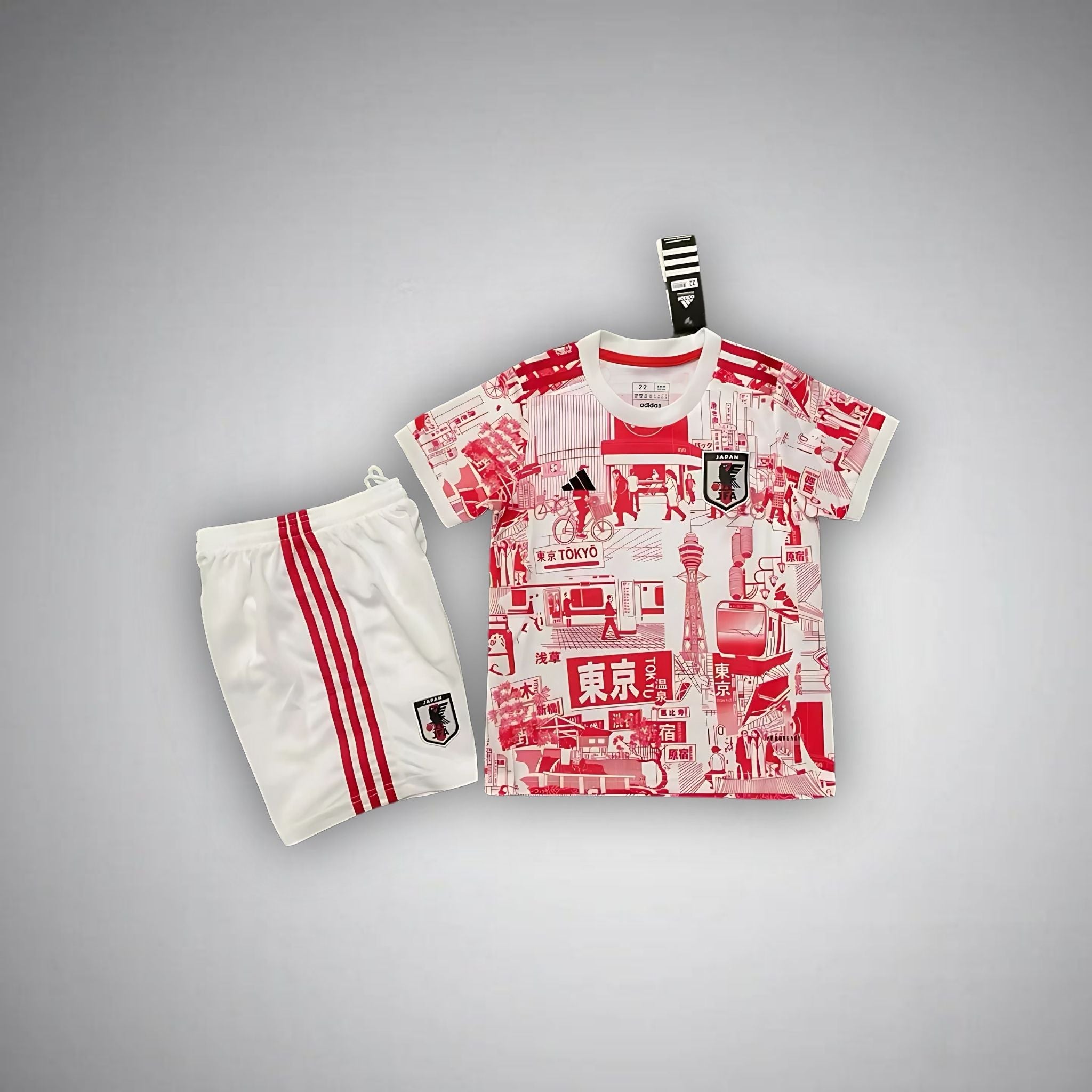 Japan "Edo Legacy" Premium Kids Size Kit - Premium Quality Jersey at FootballPrestige.com