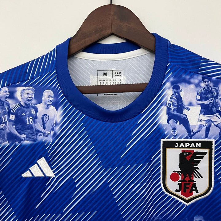 Japan "Samurai Spirit" Special Kit - Premium Quality Jersey at FootballPrestige.com