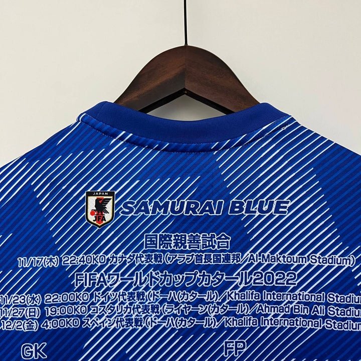 Japan "Samurai Spirit" Special Kit - Premium Quality Jersey at FootballPrestige.com