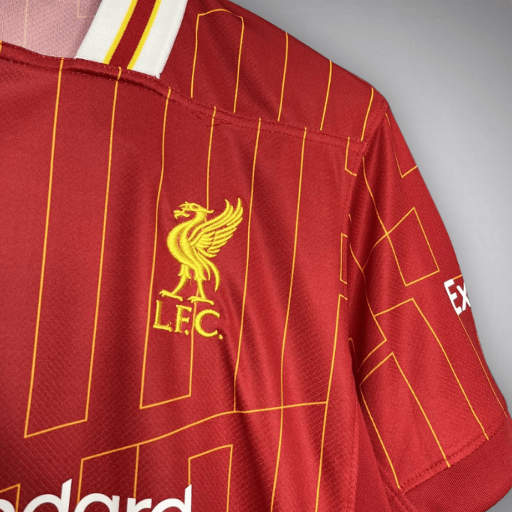 Liverpool 2024/25 Home Kit - Premium Quality Jersey at FootballPrestige.com