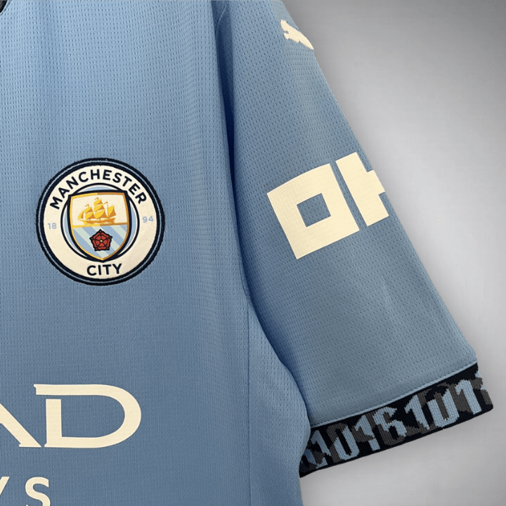 Manchester City 2024/25 Home Kit - Premium Quality Jersey at FootballPrestige.com