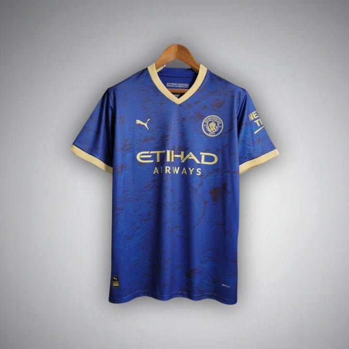 Manchester City "Navy Fusion" Premium Kit - Premium Quality Jersey at FootballPrestige.com