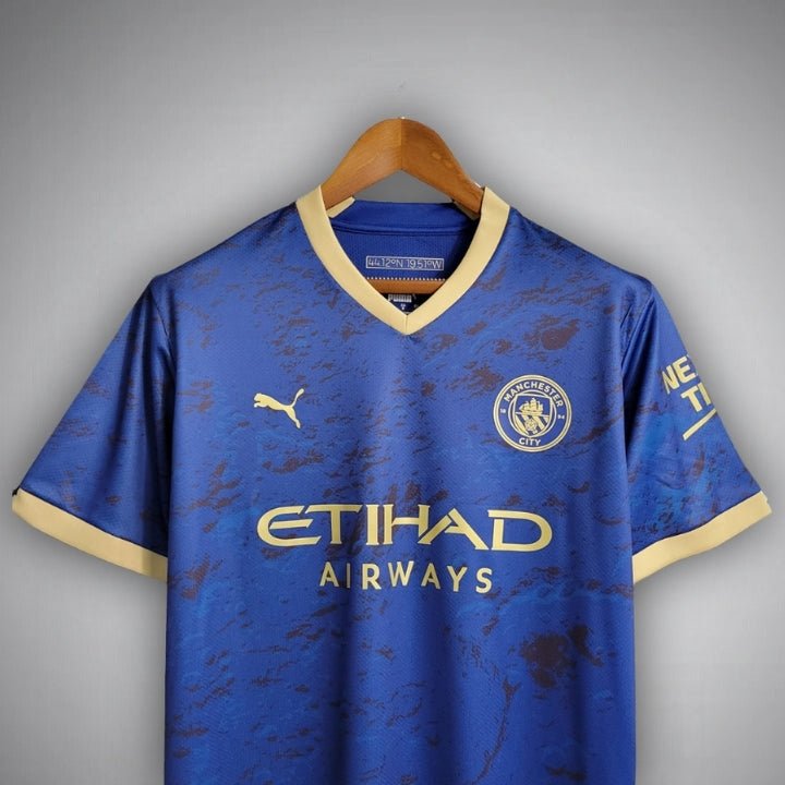 Manchester City "Navy Fusion" Premium Kit - Premium Quality Jersey at FootballPrestige.com